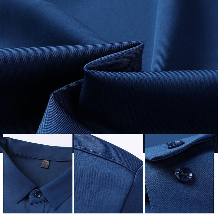 Halvric - Camicia elasticizzata antipiega