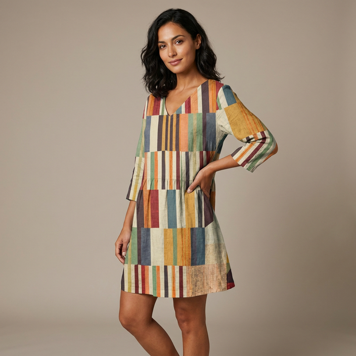 Vesperine - Blusa drappeggiata con scollo a V