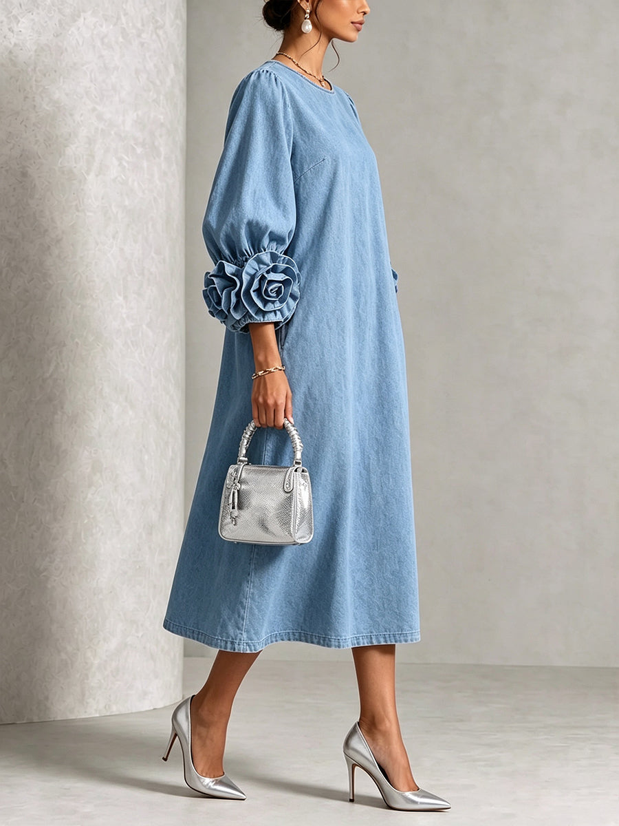 Avril - Abito midi leggero