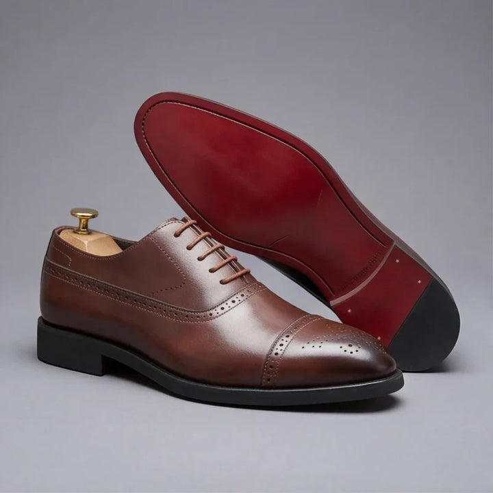 Arvid - Scarpe Oxford premium a punta tonda