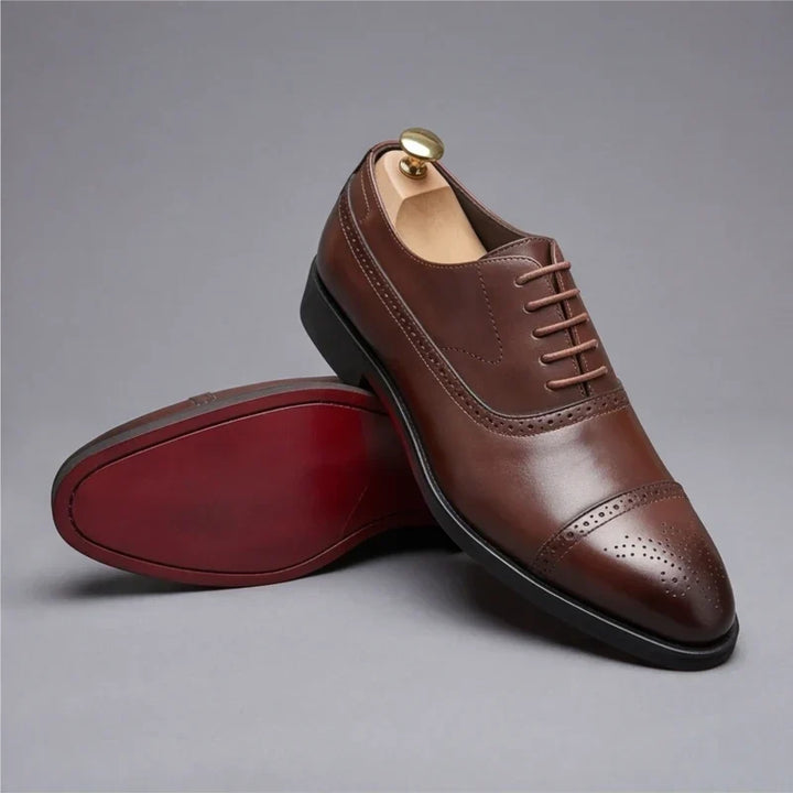 Arvid - Scarpe Oxford premium a punta tonda