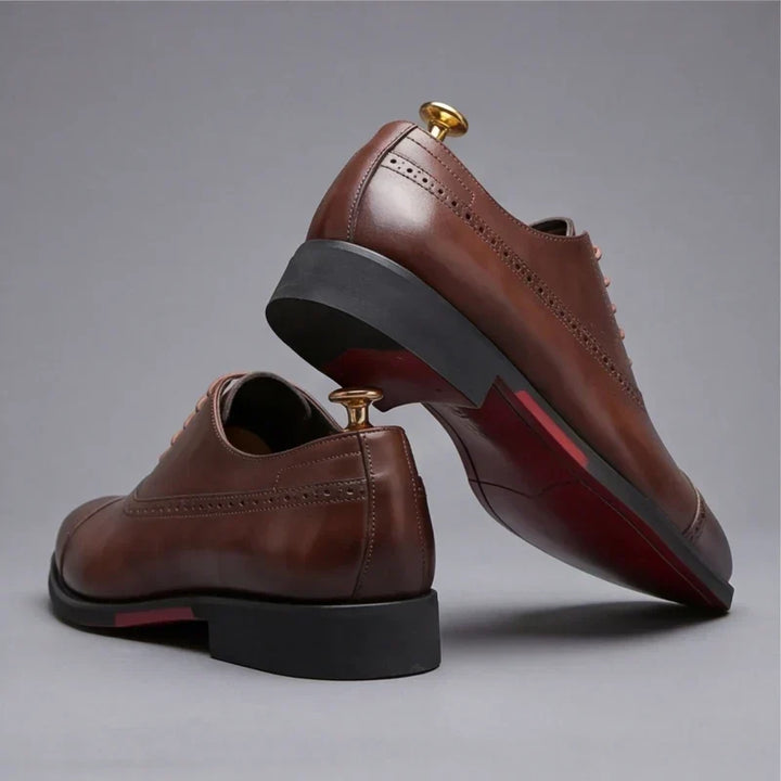 Arvid - Scarpe Oxford premium a punta tonda