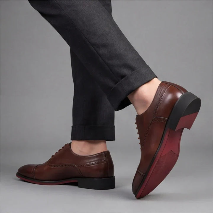 Arvid - Scarpe Oxford premium a punta tonda