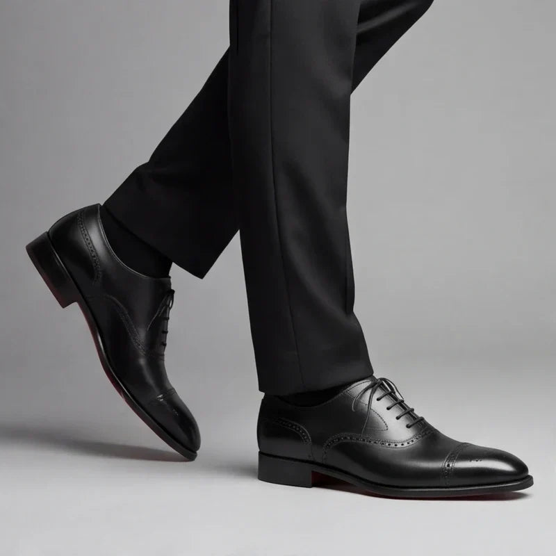 Arvid - Scarpe Oxford premium a punta tonda