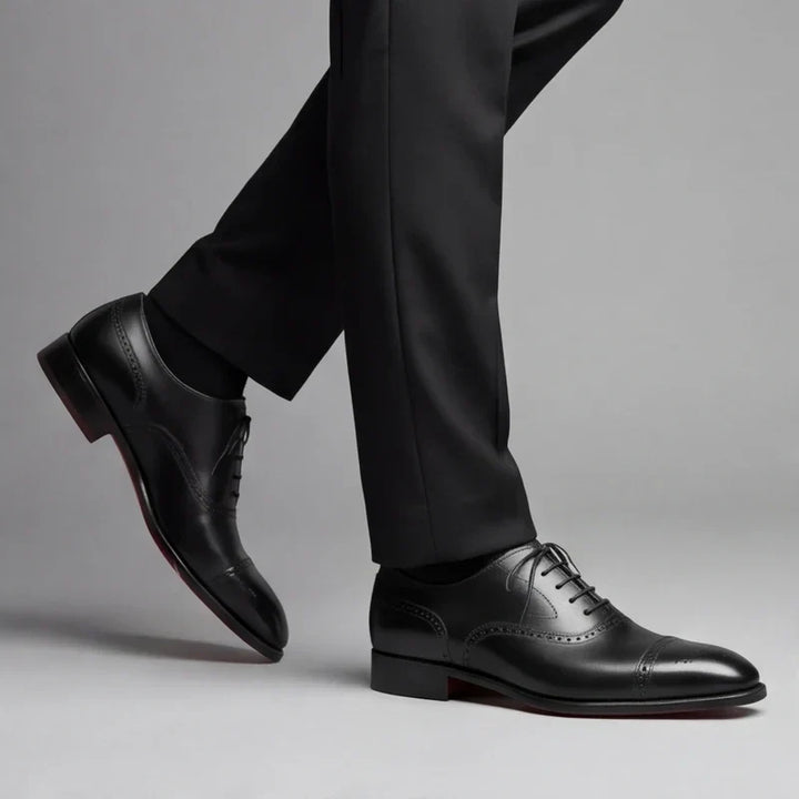 Arvid - Scarpe Oxford premium a punta tonda