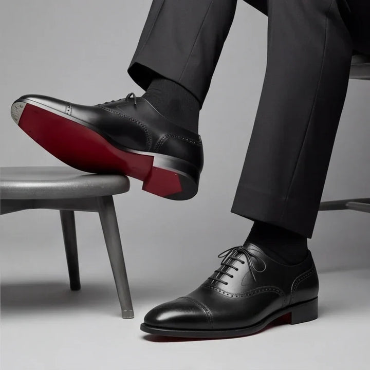 Arvid - Scarpe Oxford premium a punta tonda