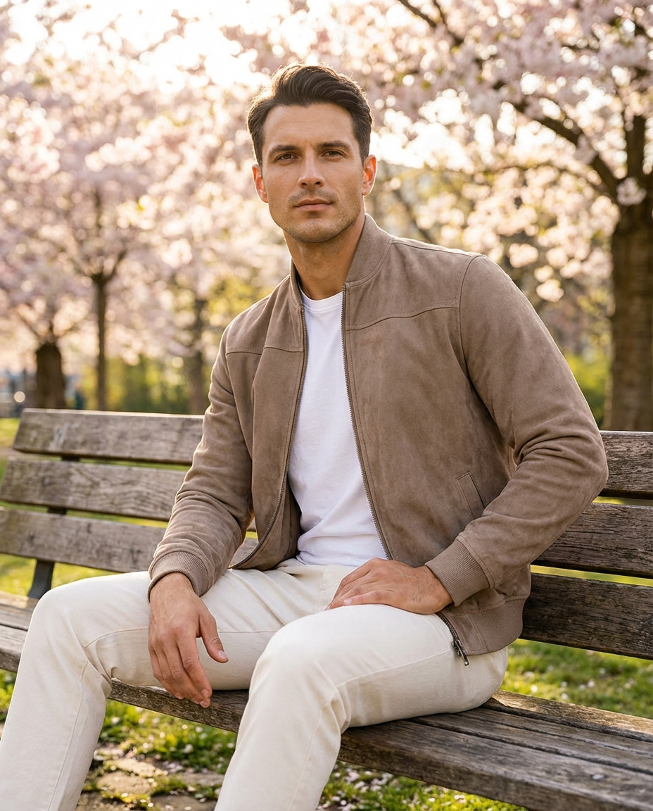 Trenton - Giacca casual con zip