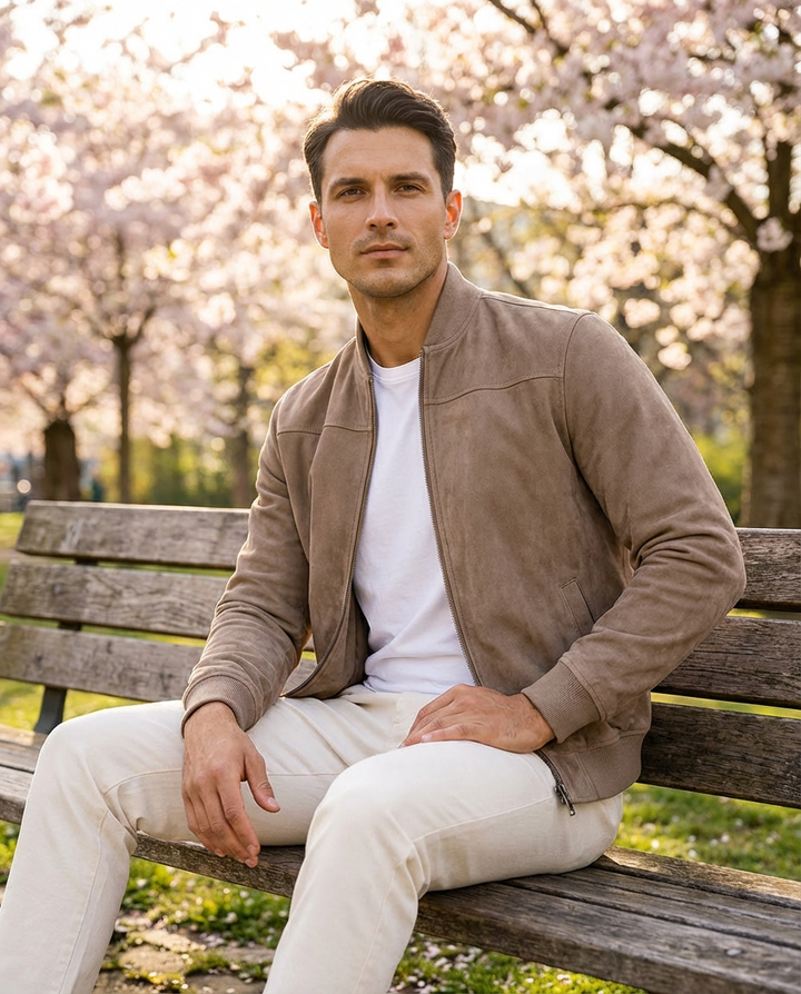 Trenton - Giacca casual con zip