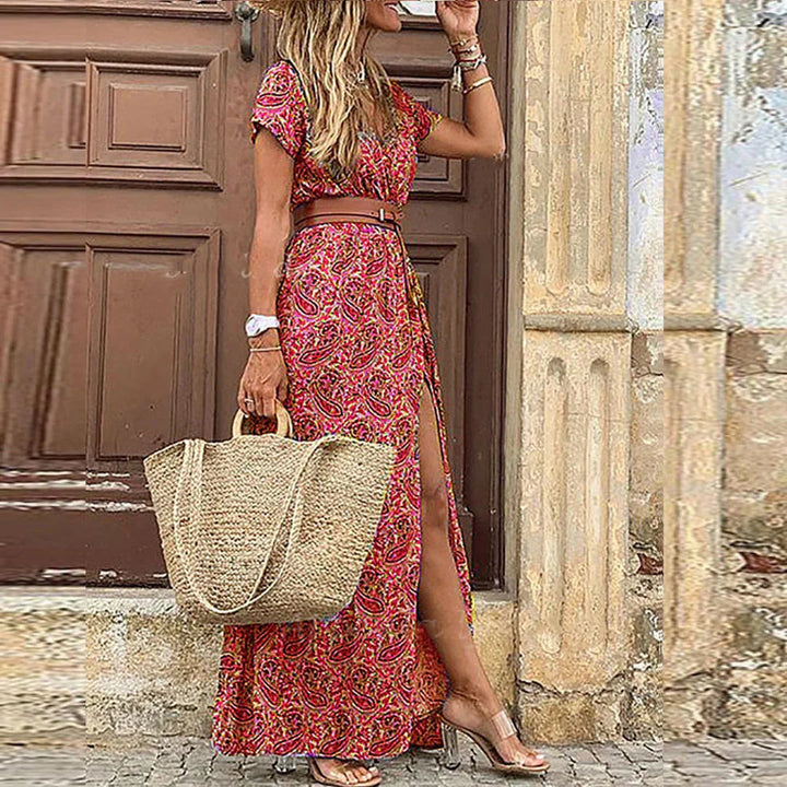 Flora - Vestito boho estivo premium