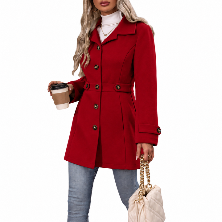 Adelma - Cappotto sartoriale con cintura