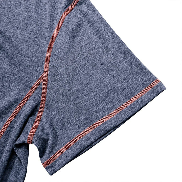 Bardwell - T-shirt Henley morbida al tatto