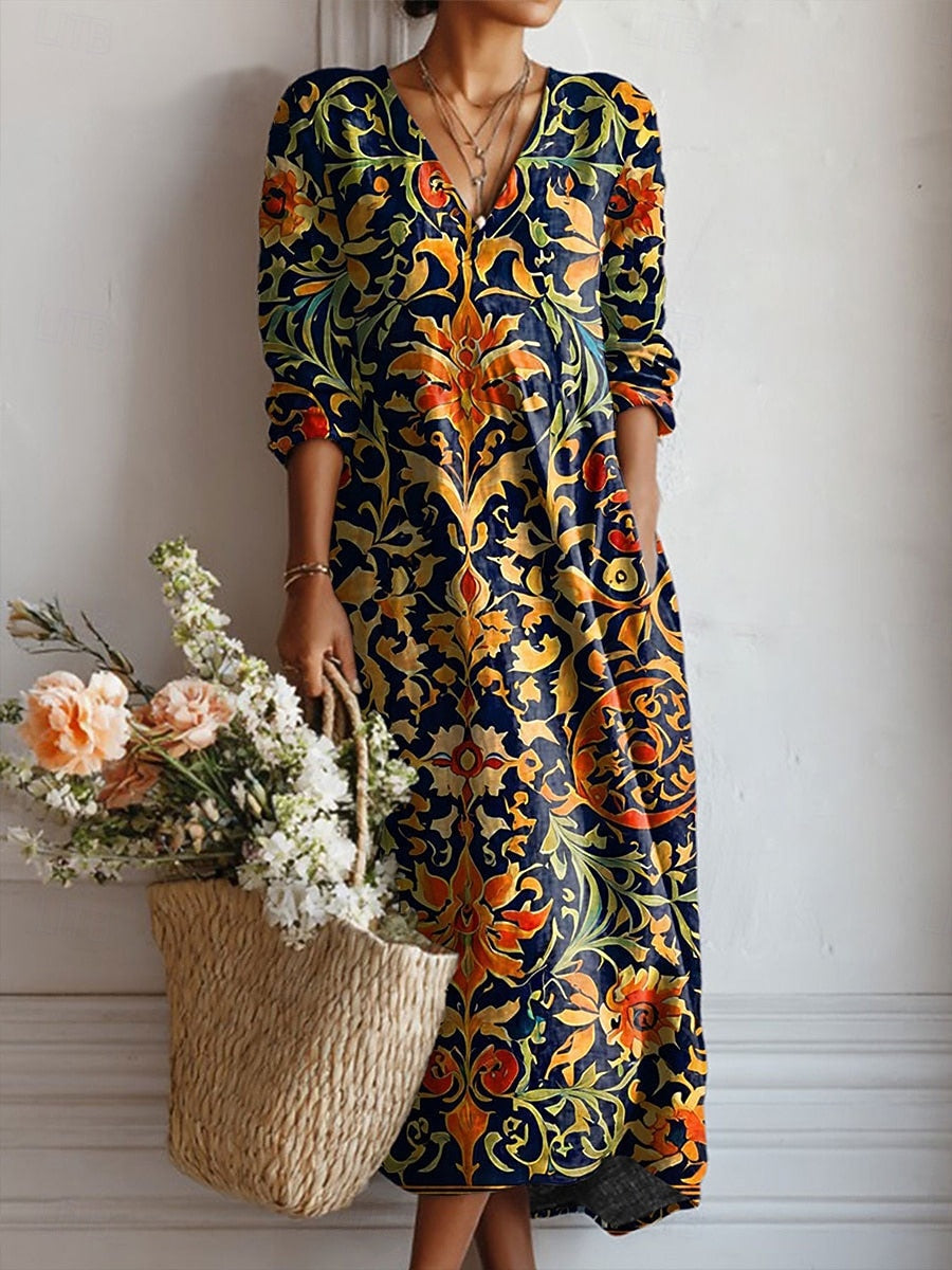 Felicity - Abito floreale soft touch