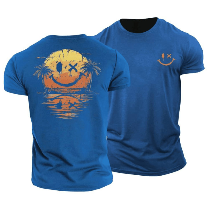 Dunmore - T-shirt soft touch con stampa grafica