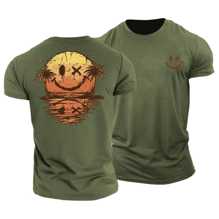 Dunmore - T-shirt soft touch con stampa grafica