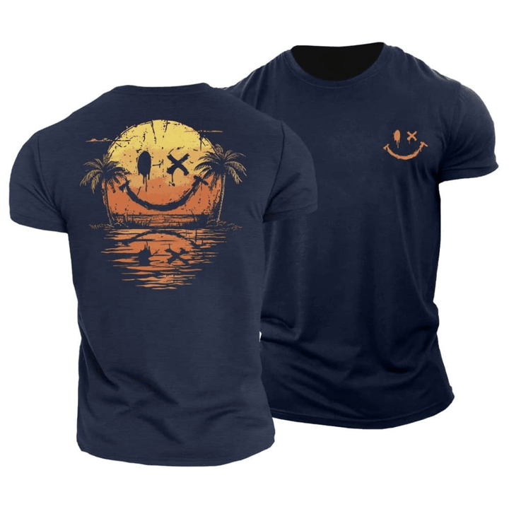 Dunmore - T-shirt soft touch con stampa grafica