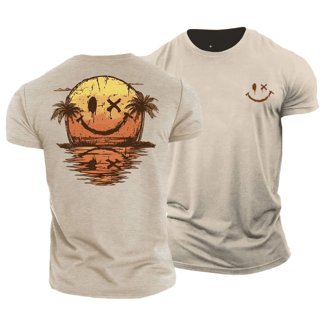 Dunmore - T-shirt soft touch con stampa grafica