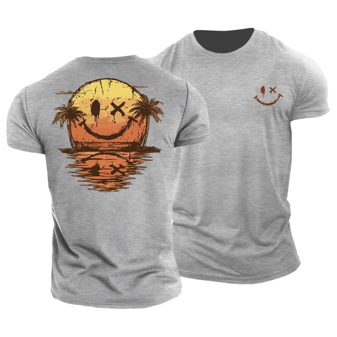 Dunmore - T-shirt soft touch con stampa grafica