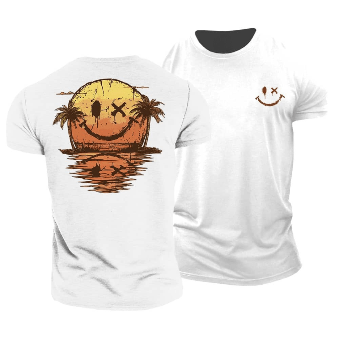 Dunmore - T-shirt soft touch con stampa grafica