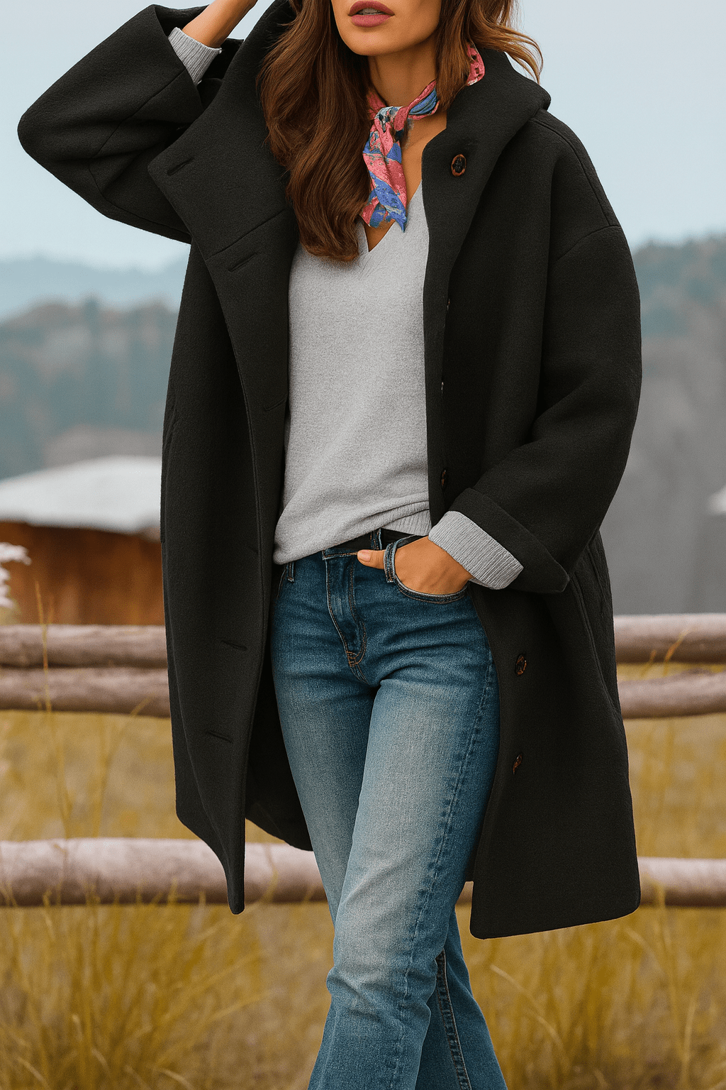 Vaire - Cappotto Casual Elegante