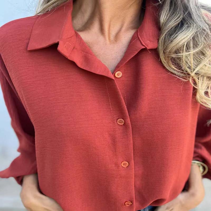 Anthea - Blusa con maniche a sbuffo e mano morbida