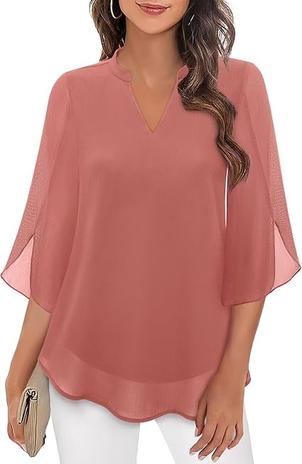 Zanyelle - Blusa a strati dalla mano morbida