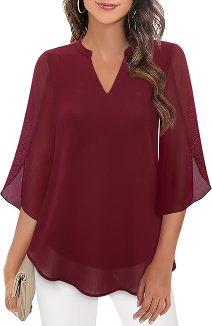 Zanyelle - Blusa a strati dalla mano morbida