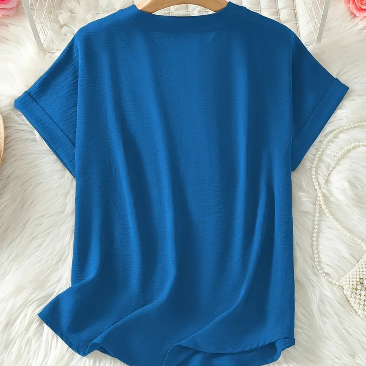 Laurel - Blusa leggera con scollo a V
