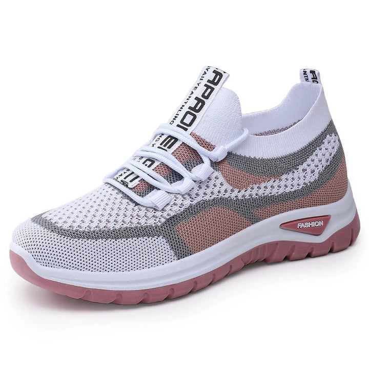 Xarae - Sneakers da running leggere ammortizzate con lacci