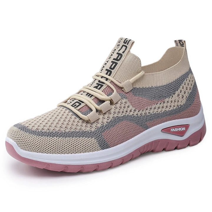 Xarae - Sneakers da running leggere ammortizzate con lacci