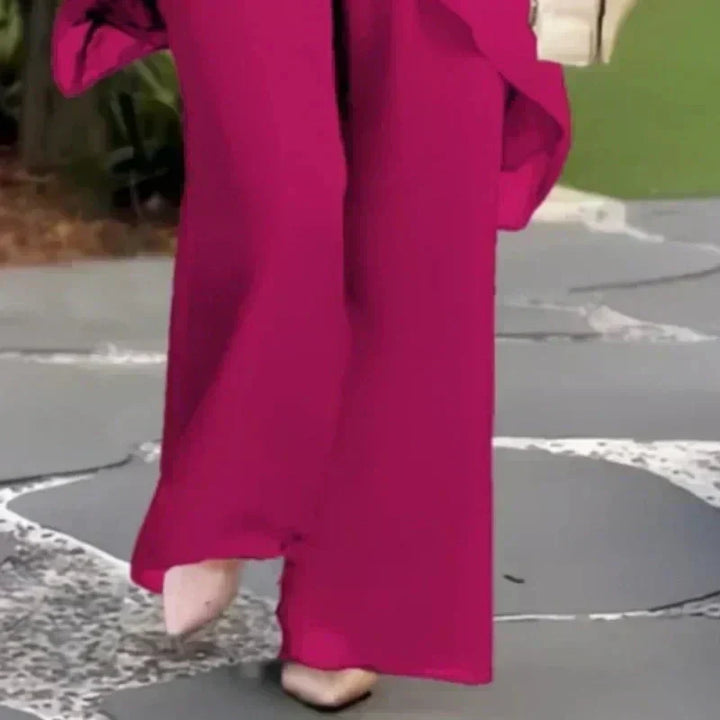Jessenia - Coordinato con tunica a strati e pantaloni