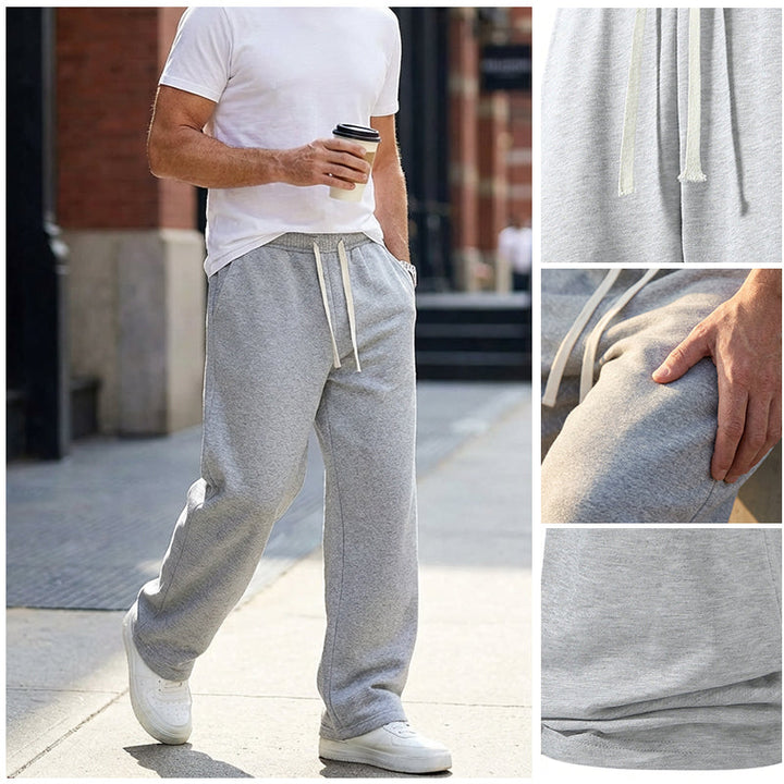 Terinor - Pantaloni soft touch con coulisse