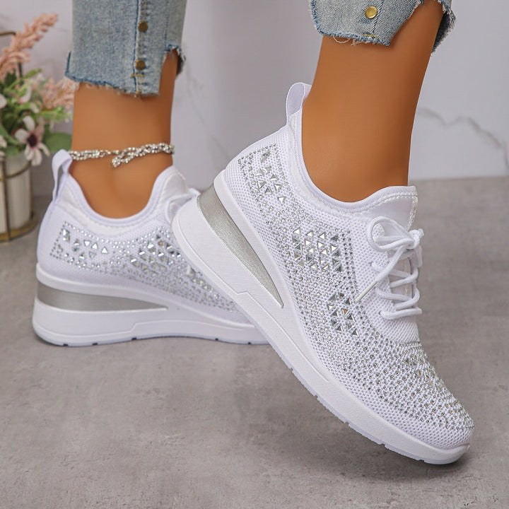 Luriya - Sneakers con strass scintillanti