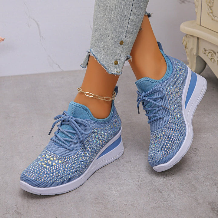 Luriya - Sneakers con strass scintillanti