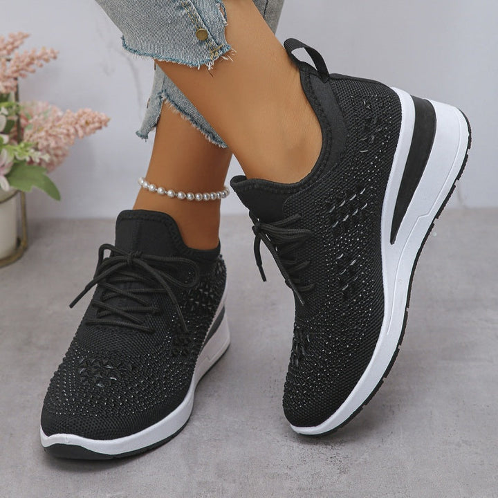 Luriya - Sneakers con strass scintillanti