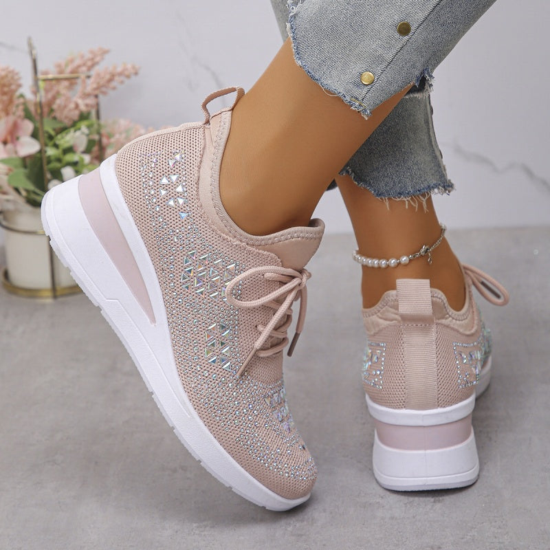 Luriya - Sneakers con strass scintillanti