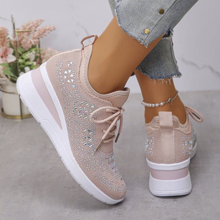 Luriya - Sneakers con strass scintillanti