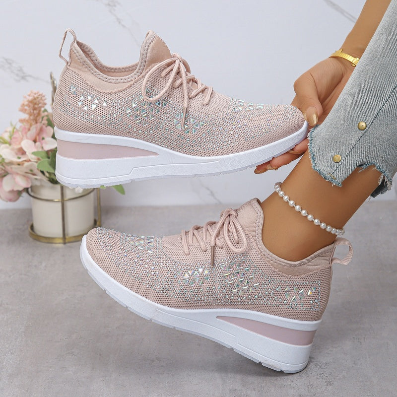 Luriya - Sneakers con strass scintillanti