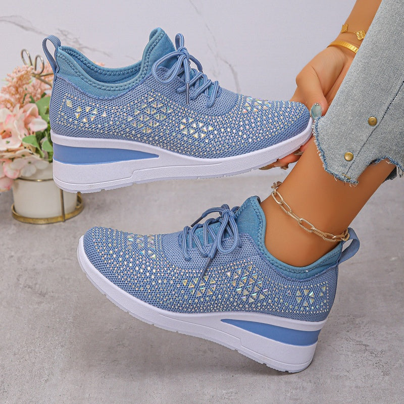 Luriya - Sneakers con strass scintillanti