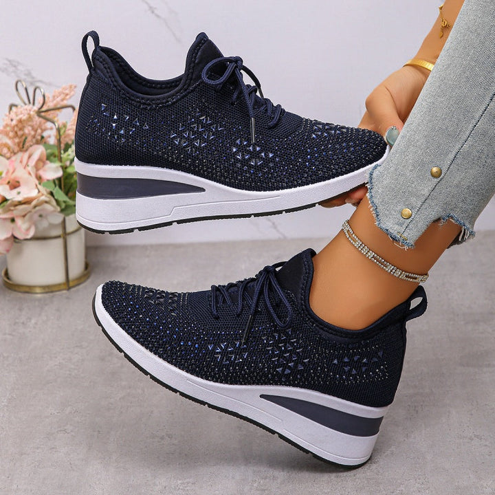 Luriya - Sneakers con strass scintillanti