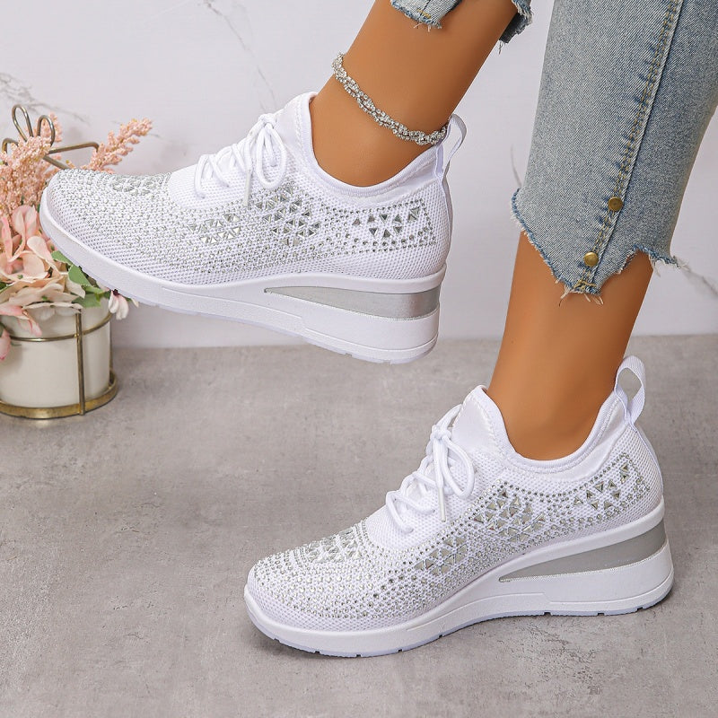 Luriya - Sneakers con strass scintillanti