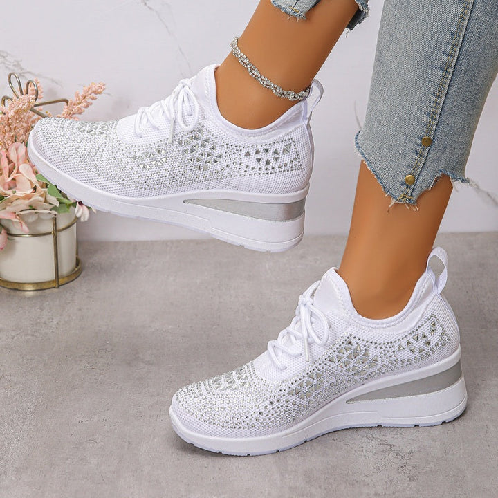 Luriya - Sneakers con strass scintillanti