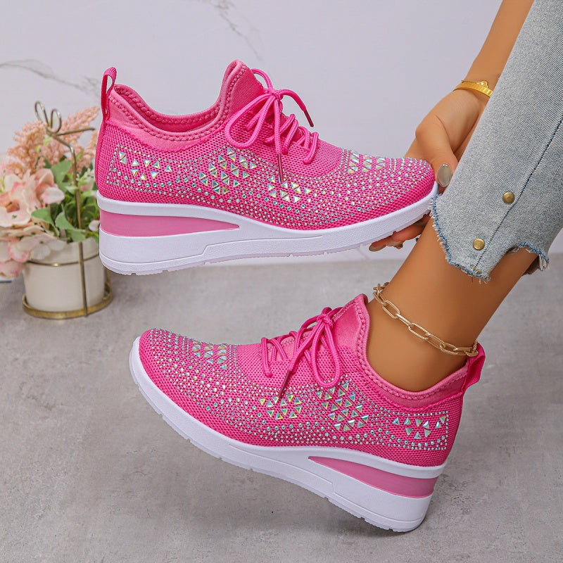 Luriya - Sneakers con strass scintillanti