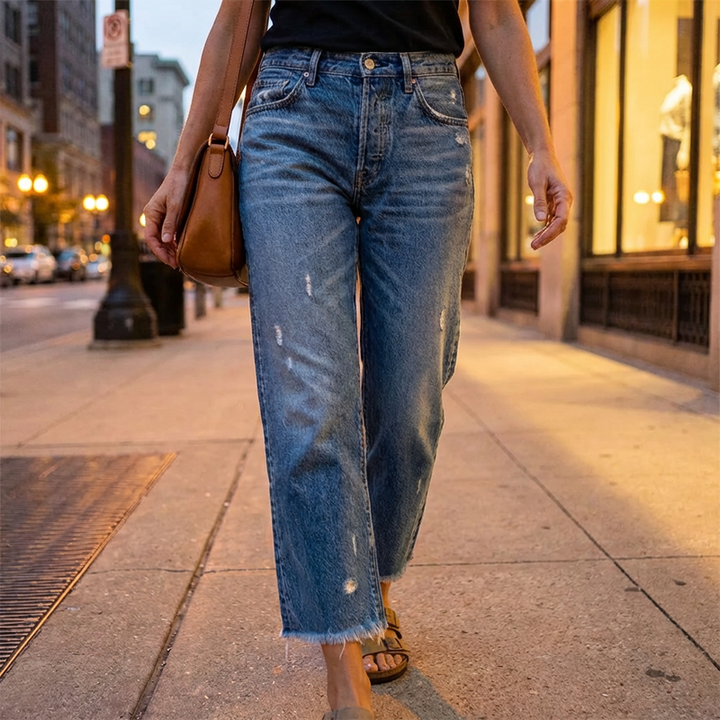 Yarelia - Jeans a gamba dritta