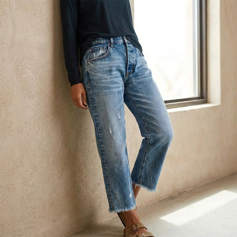 Yarelia - Jeans a gamba dritta