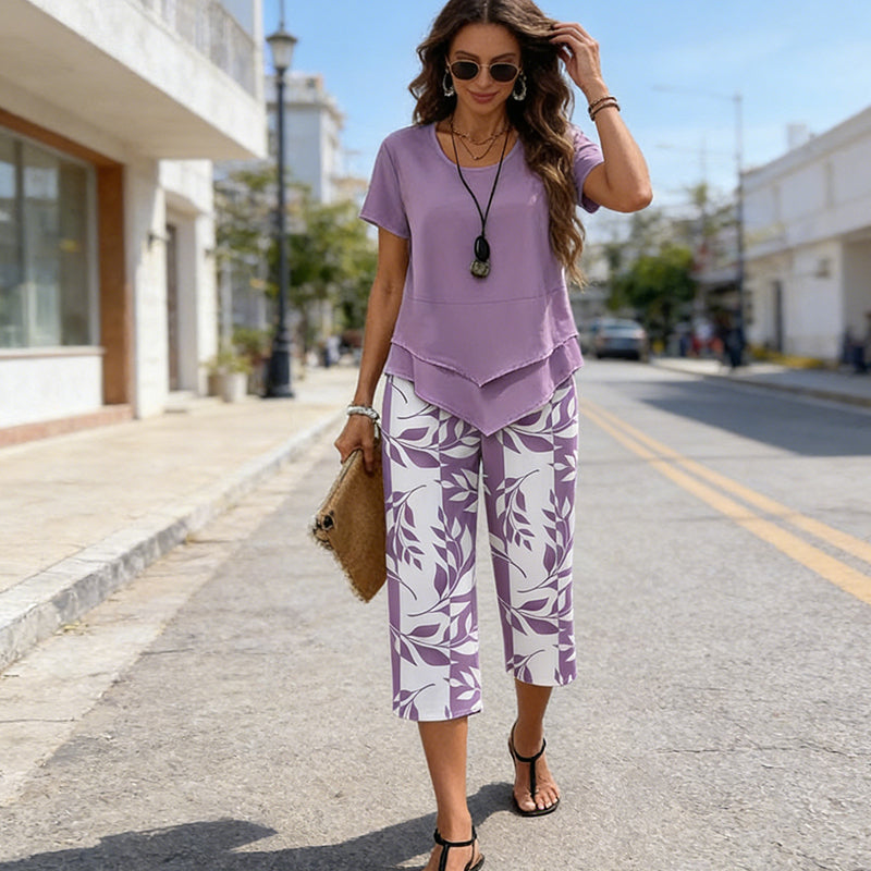 Ysolene - Coordinato loungewear a due pezzi
