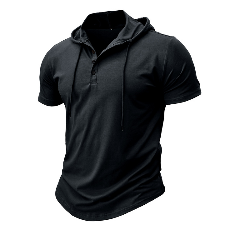 Oisin - Camicia con cappuccio morbida al tatto