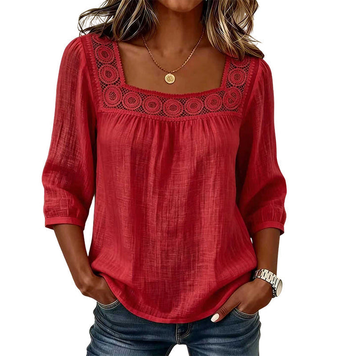 Sadie - Blusa in lino leggero