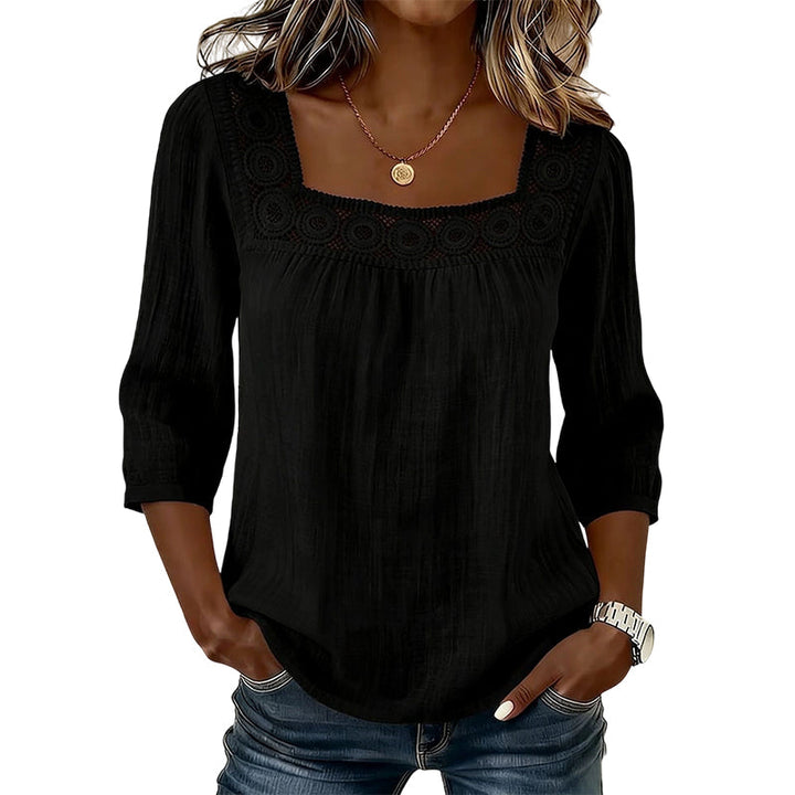 Sadie - Blusa in lino leggero