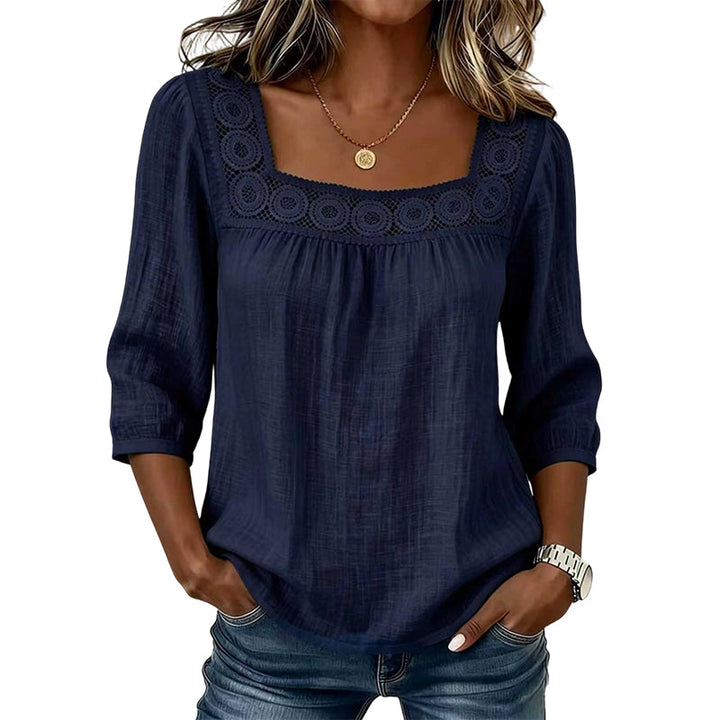 Sadie - Blusa in lino leggero