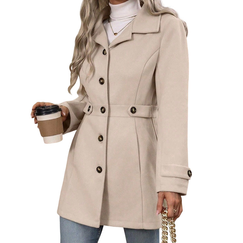 Adelma - Cappotto sartoriale con cintura